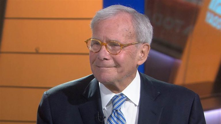 Tom Brokaw Chastises Trump —  “Cheap Shot” — for Saying Media Doesn’t Love America