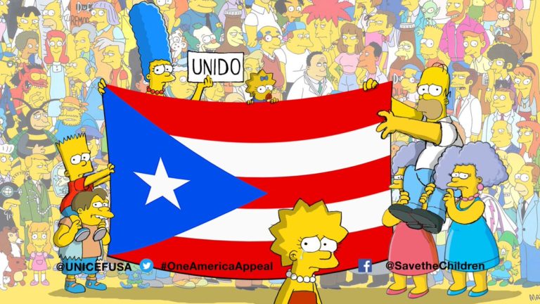 “The Simpsons” Will End Tonight’s Show with a Last Minute Dedication to Puerto Rico