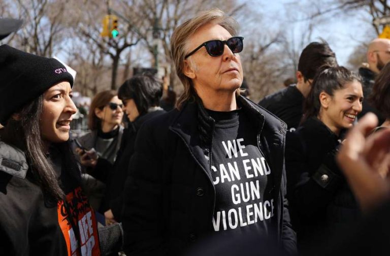 Paul McCartney Speaks Out for Gun Control in New Tweet About Next Tuesday’s Election