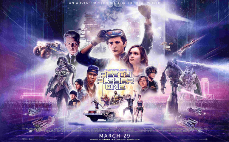 Review: Steven Spielberg Directs Futuristic, Glib, “Ready Player One” Like He’s 41, Not 71