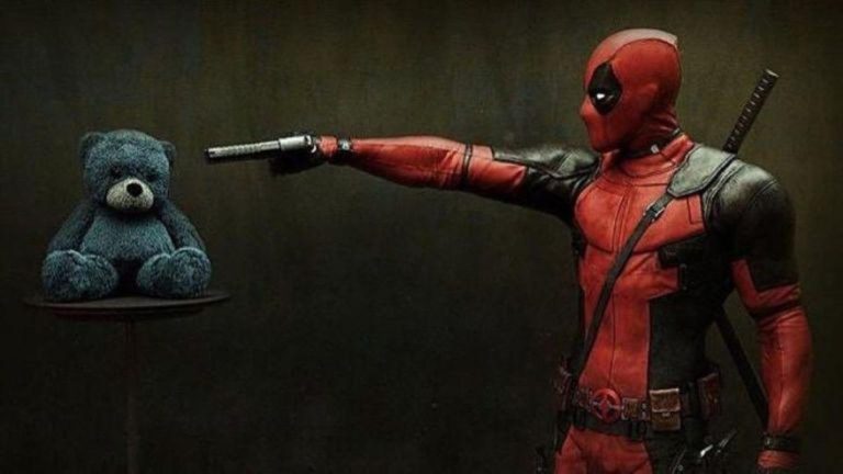 Not Funny: Marvel’s Deadpool Points Gun at Teddy Bear in Twitter Message from Company Founder Stan Lee