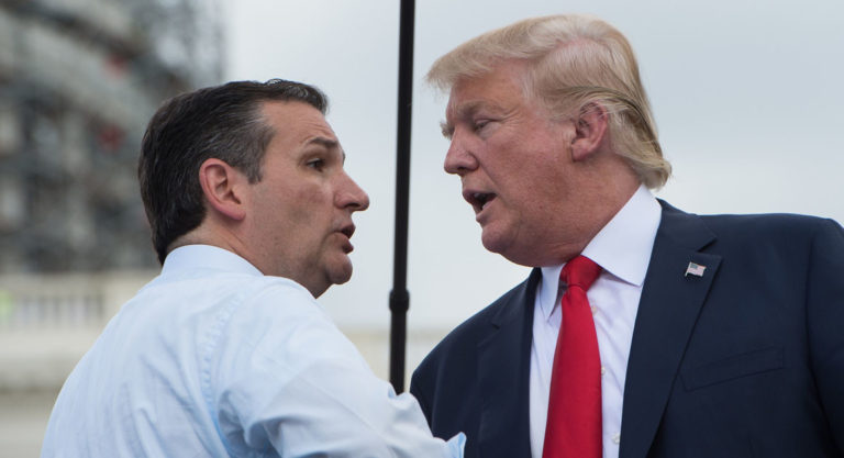 Spineless Ted Cruz Writes Tribute to Donald Trump Who Attacked His Wife During Presidential Campaign, Implied His Father Involved in JFK Assassination