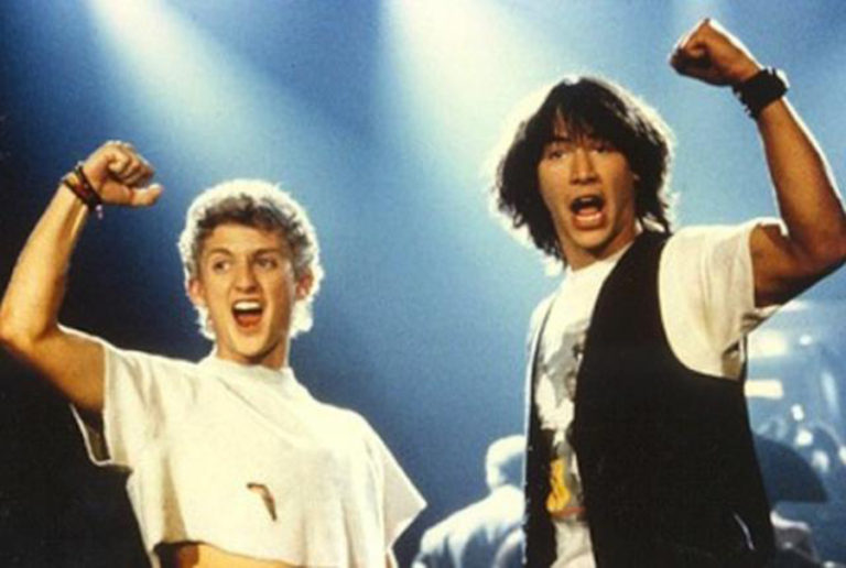 Keanu Reeves, Alex Winter to Reprise “Bill & Ted” 27 Years Later, with Daughters