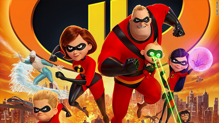 Disney Pixar Powers “Incredibles 2” 14 Years in the Making to Record Weekend