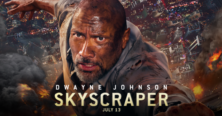 Review: Dwayne Johnson in “Skyscraper” Reaches New Heights of Mindless Summer Popcorn Fun