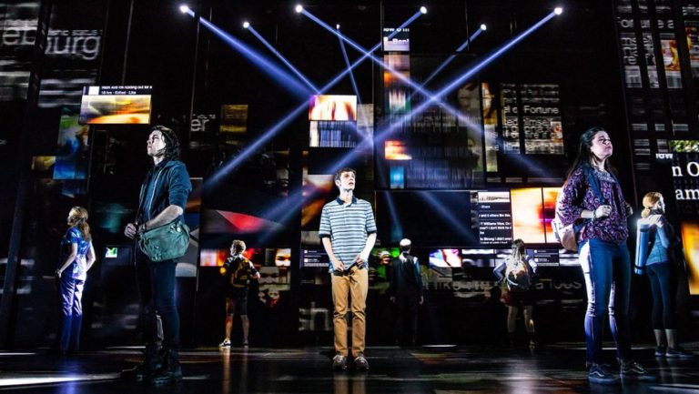 LA Theater: Ben Levi-Ross Makes A Splash in “Dear Evan Hansen” with A List Audience Cheering Him On