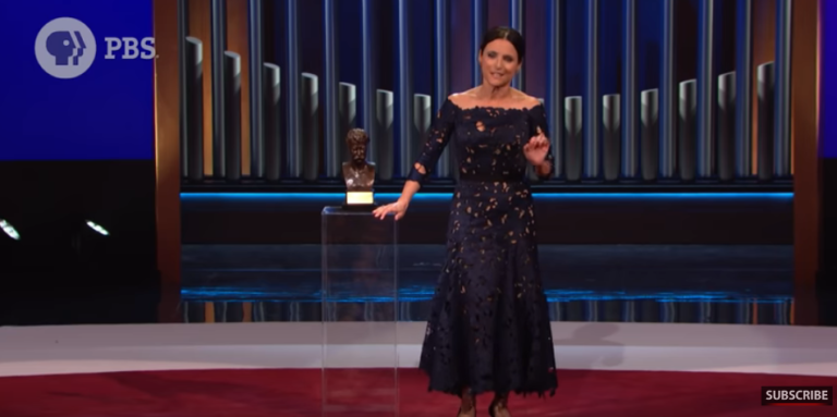 (Watch) Julia Louis Dreyfus Could Win an Emmy Award for Her Own Mark Twain Prize Tribute Speech