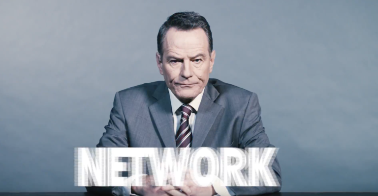 Bryan Cranston Gives a Once-in-a-Lifetime Performance in “Network,” A Play That Predicted Fox News 20 Years Before it Happened