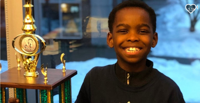 New York Times Story About Homeless 8 Year Old Chess Champion Raises $81K In Less Than Three Days for Kid, Family