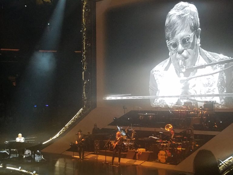 Elton John Is On Fire for “Farewell Yellow Brick Road,” Making a Case for His Amazing Legacy as a Rock Legend