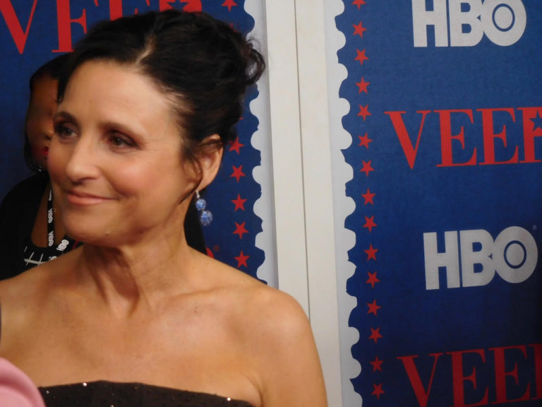 Julia Louis-Dreyfus on “Veep” Finale: “I’m gonna miss this character more than I can say. It’s sort of like playing a toddler in a very tight dress and heels!”