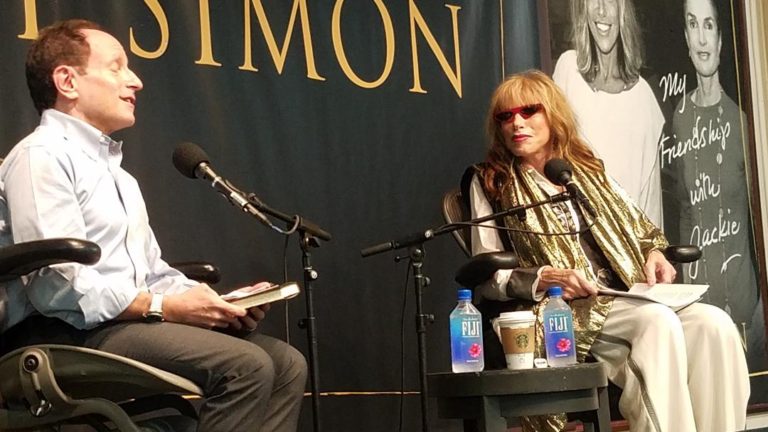 Carly Simon Spends 3 Hours Signing “Jackie” Books for Fans, Drops Newly Mixed Single Also Named “Touched by the Sun”