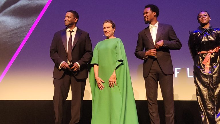 Frances McDormand, Joel Coen Celebrate “Macbeth” at Midnight But Denzel Washington Skips NY Film Festival Party