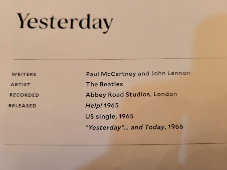 Paul McCartney Finally Gets His Way, Reverses Lennon-McCartney Byline for Songs He Wrote in “The Lyrics” Mega Memoir