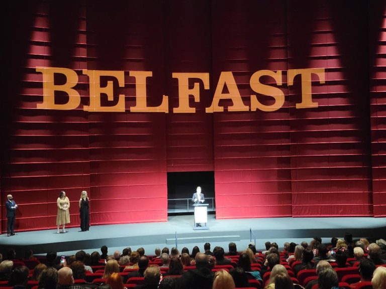 Oscars: Sublime “Belfast” Gets A List Hollywood Premiere, Jamie Dornan Whips Crowd into a Frenzy