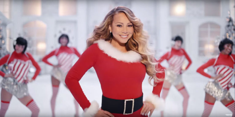 Mariah Carey Christmas Song Pushed to Number 5 By New Songs from Travis Kelce, Bon Jovi, Jimmy Fallon & Megan Trainor