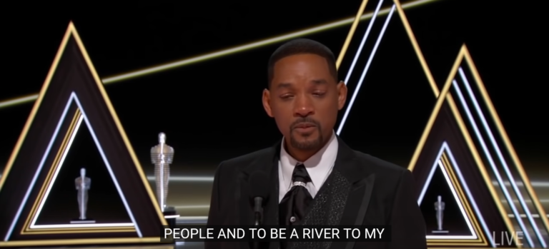 Will Smith Says He Didn’t Apologize to Chris Rock in Speech for Oscar Slap Because “I was fogged out”