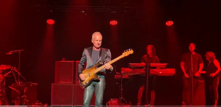 (Watch) Sting Opens Triumphant Six Night, Sold Out Run at London’s Palladium