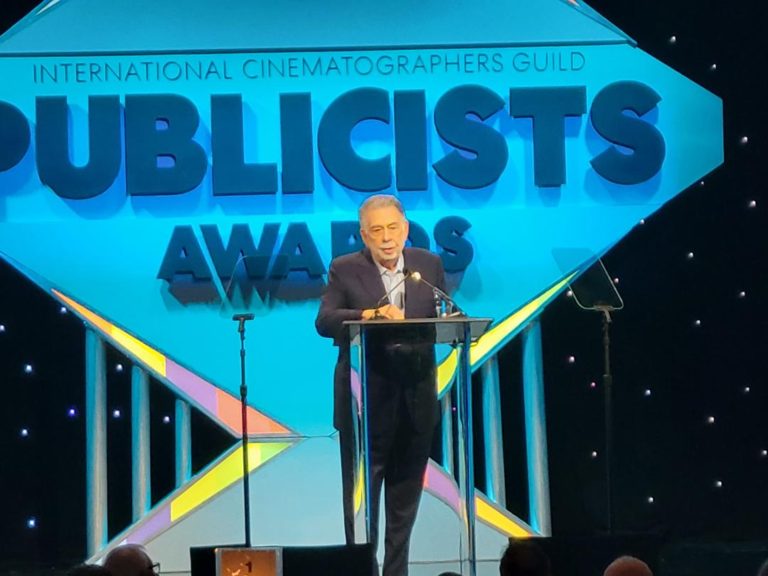 “Spider Man” and “Ted Lasso” Win Publicists Award, Francis Ford Coppola Gets Lifetime Achievement Honor