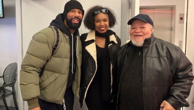 Exclusive: Jennifer Hudson Surprises Common, Cast Backstage at Broadway Hit “Riverside and Crazy”