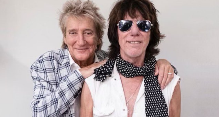 Rod Stewart on Jeff Beck: “Jeff, you were the greatest, my man . Thank you for everything”