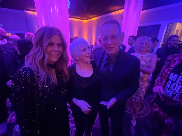 Grammy Weekend Notes from Table 119 at Clive Davis Dinner: Tom Hanks, Rita Wilson, Elvis Costello Meet Judy Collins