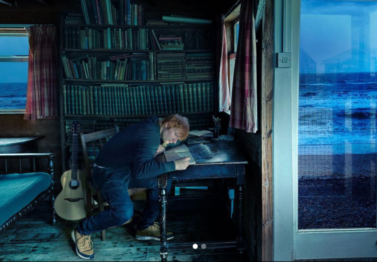 Pop Star Ed Sheeran Cogitates on Wife’s Health, Personal Struggles, New “Minus” Album, New Tour, with Annie Leibovitz Portrait