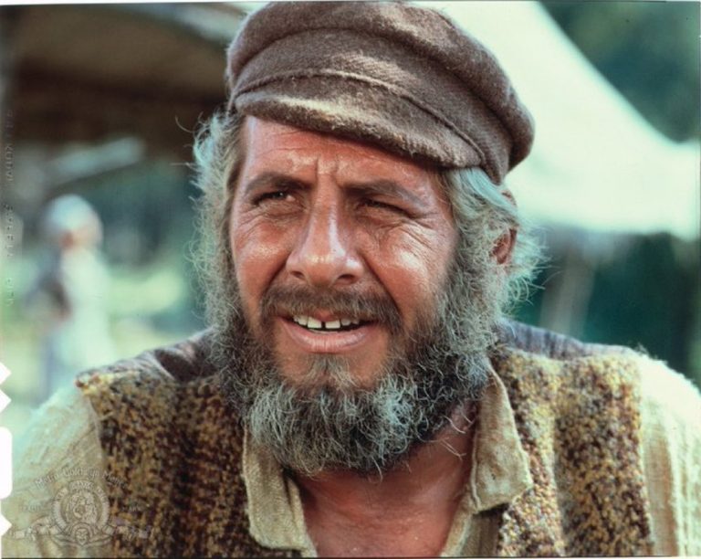 RIP Topol, 87, Star of the Film Version of “Fiddler on the Roof” Who Became Tevye Many Times