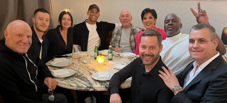 UPDATED: Media Titan Philanthropist David Geffen Dines with New Husband, Kris Kardashian, Barry Diller, Clinton Pals in Los Angeles