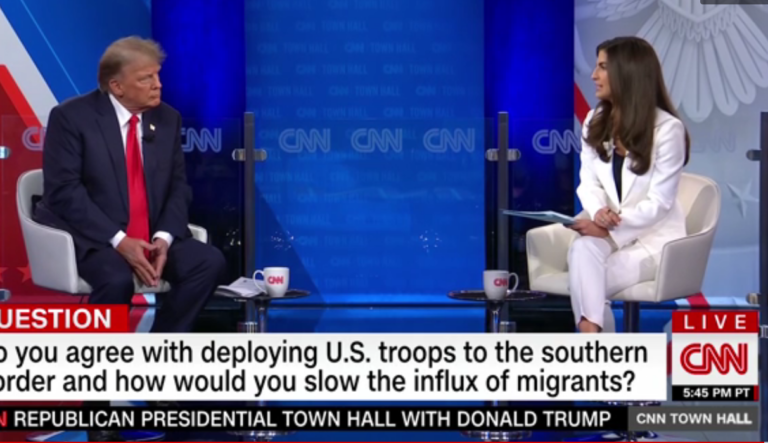 Fatuous Donald Trump Allowed to Lie, Lie, Lie on CNN, Runs Roughshod Over Network’s Kaitlan Collins