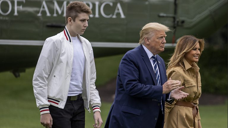 Barron Trump, 17, Used by Father in New Anti-Biden Post on Social Media: All Bets are Off Now on What’s Exempt in Political Coverage