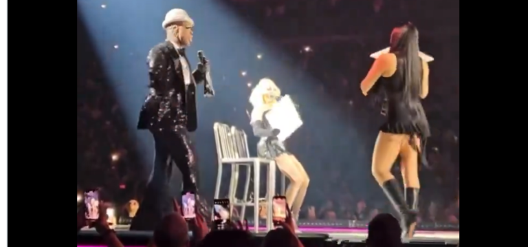 Madonna Finally Opens Tour in London, Wears Knee Brace During Breathless Singing, Sits Down in a Chair During “Vogue”