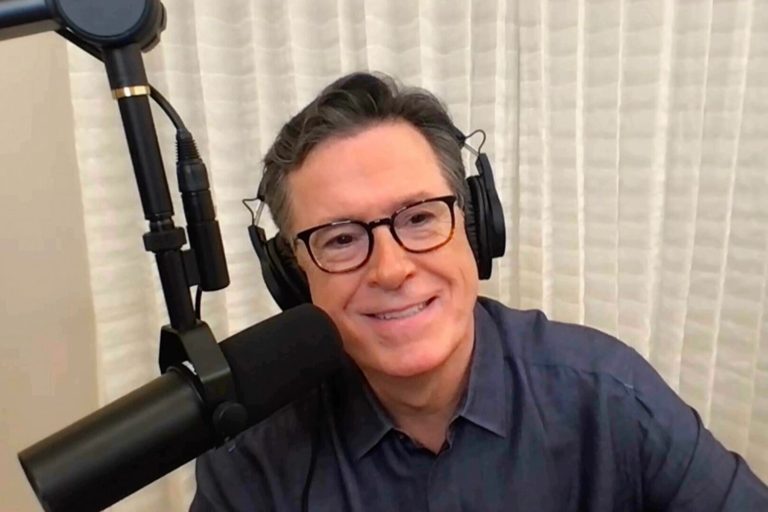 Colbert Out for a Week with Ruptured Appendix, Chooses Threads to Make Social Media Announcement