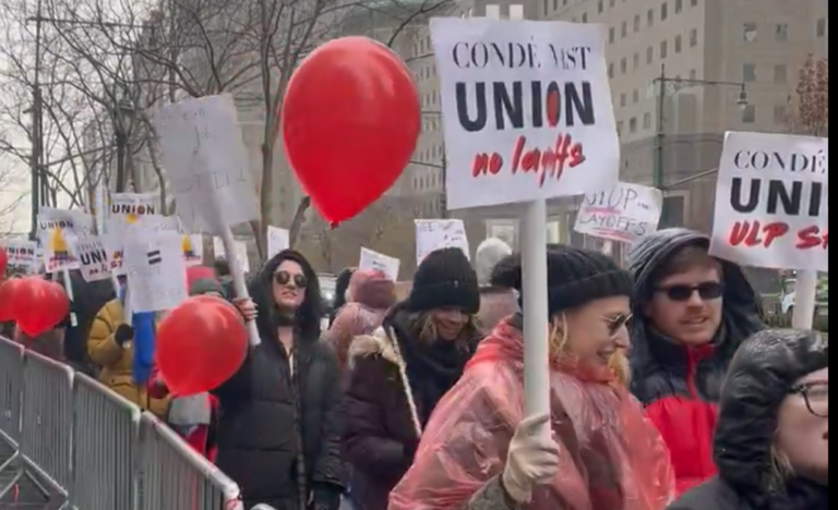 Conde Nast Irony: Vanity Fair, Vogue Oscars Coverage Tied Up Today by Walkout, Strike Over Layoffs