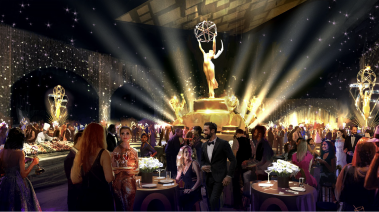 Emmy Awards Fed “8,000 Hungry…” People– No…”Stars” at Governor’s Ball, Depended on Sponsorships from Three Liquor Companies