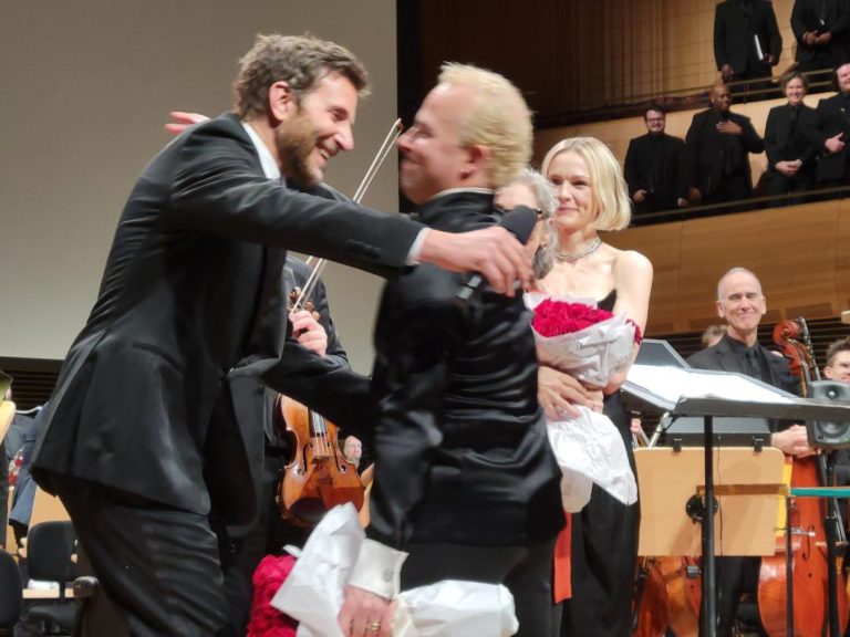 EXCLUSIVE “Maestro” Celebrated with Once in a Lifetime NY Phil Concert: Conductor Says “Bradley Cooper is a Hero to All Musicians” (Video)