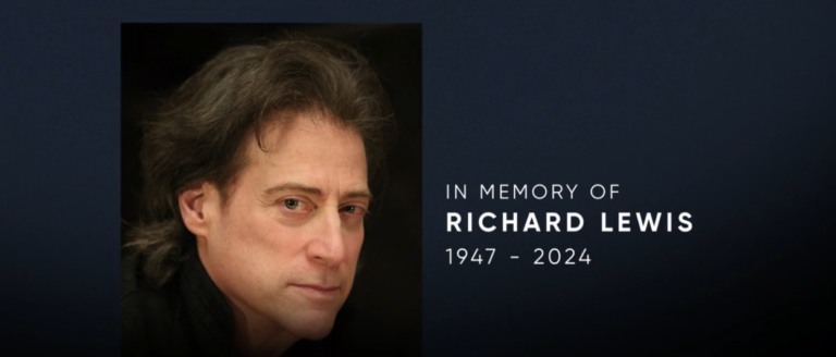 Richard Lewis Gets a Memorial Card at the Start of Tonight’s “Curb,”  Best Episode of Season