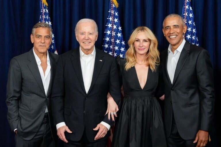 Biden A List Star Studded Fundraiser Glaringly Omits One Celebrity: George Clooney’s Wife, Amal