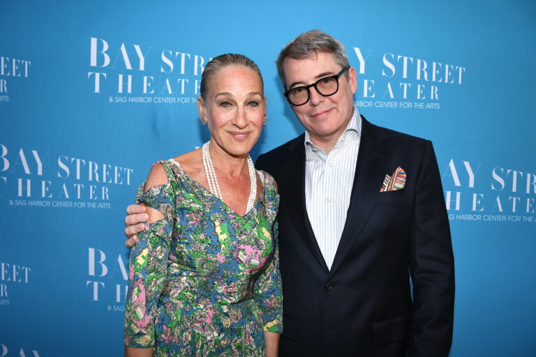 Hamptons: Sarah Jessica Parker, Matthew Broderick Hit “Mad Men” Star John Slattery’s Opening Night