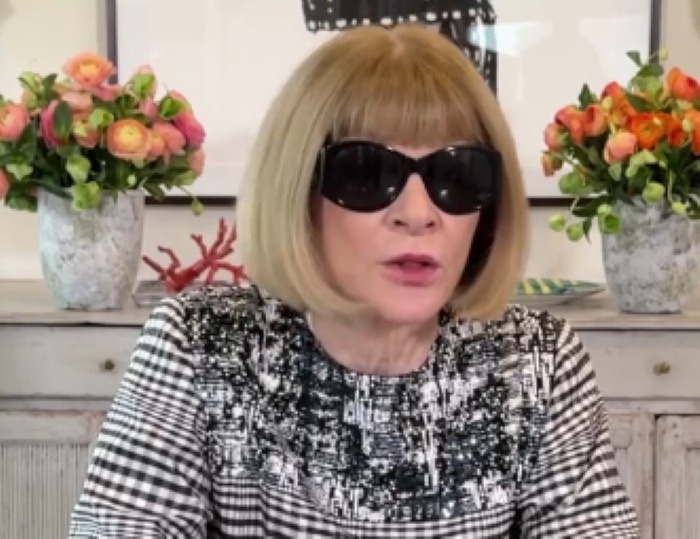 SOS Anna Wintour Forced With a Gun or Stiletto Her Head to Invite Strangers Into Her Office for $5,000 a Pop