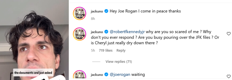 Kennedy Civil War as JFK Grandson Demands Apologies for RFK Assassination Conspiracy Theories on Joe Rogan’s Podcast